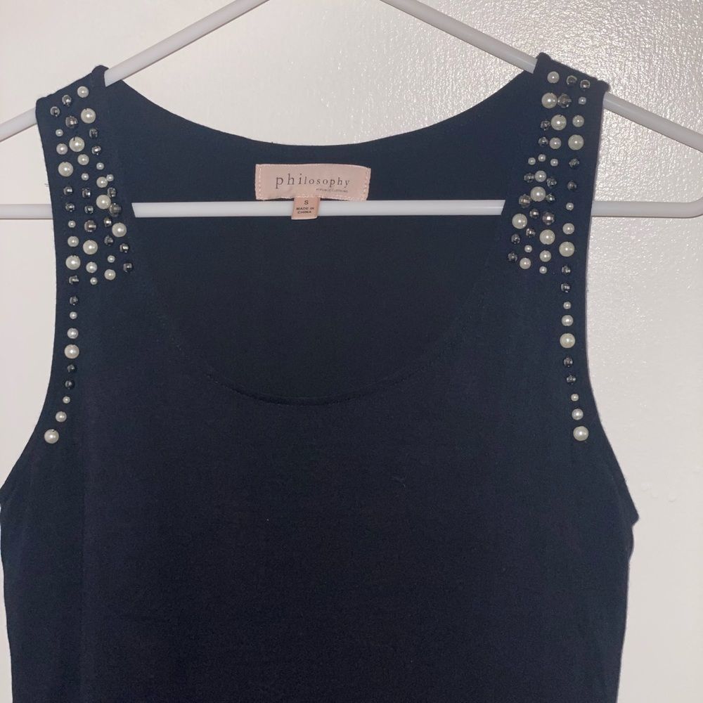 Philosophy Embellished Tank - Picture 2 of 6